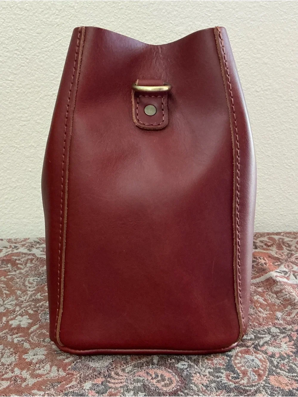 Portland Leather Butterfly Bucket